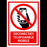 Semn deconectati telefoanele mobile